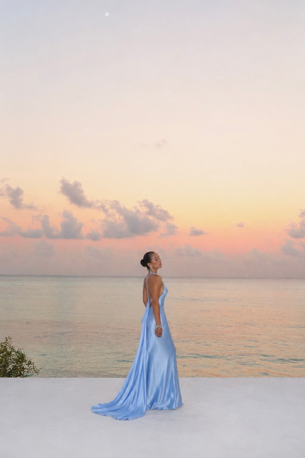 The Blue Waterfall Dress 🌊