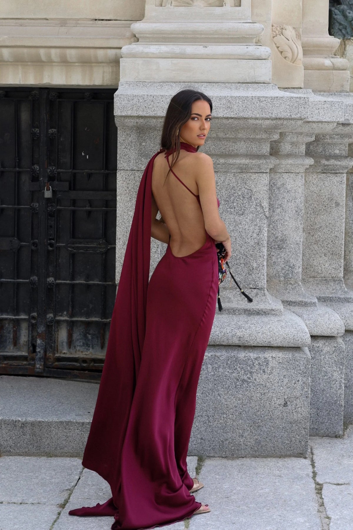Wine Garden Dress 🍷