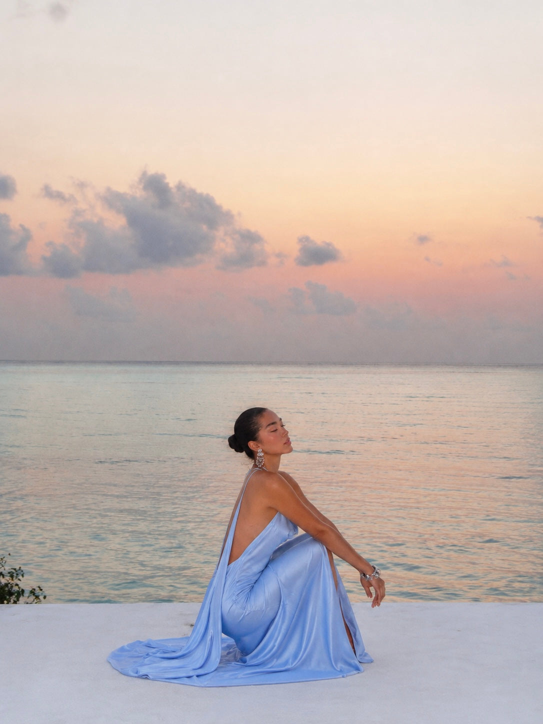 The Blue Waterfall Dress 🌊