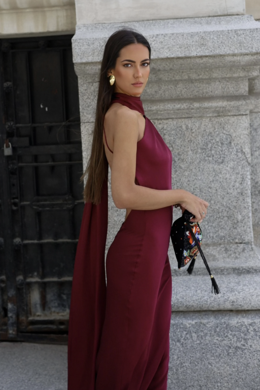 Wine Garden Dress 🍷