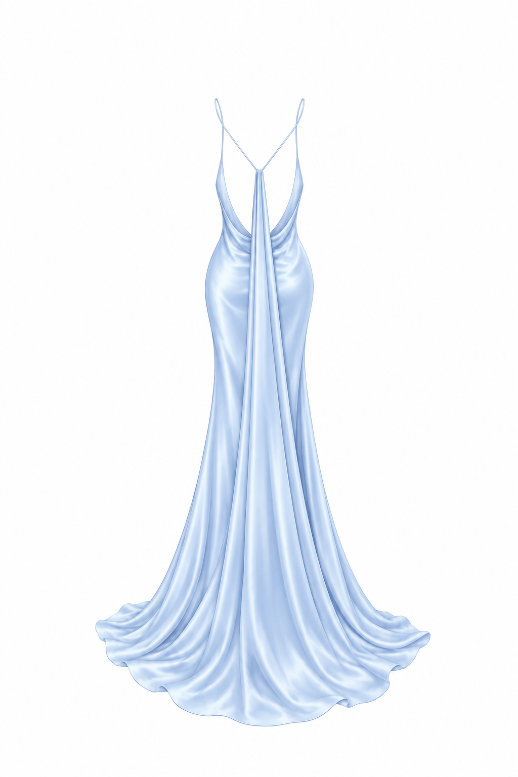 The Blue Waterfall Dress 🌊