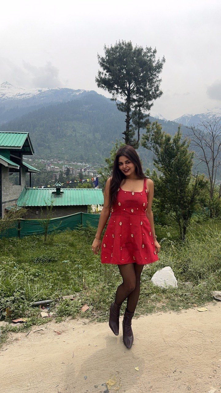 Scarlet Red Dress