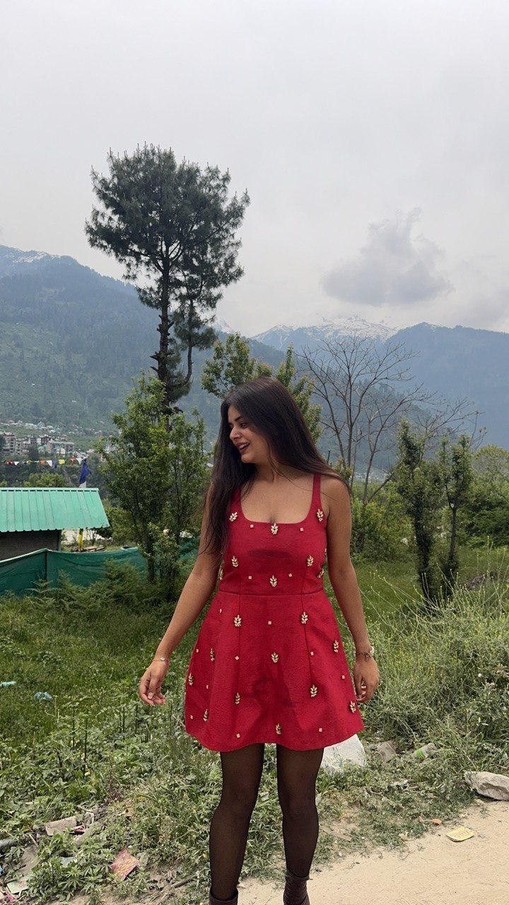 Scarlet Red Dress