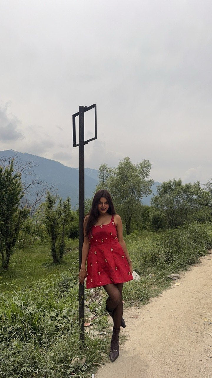 Scarlet Red Dress