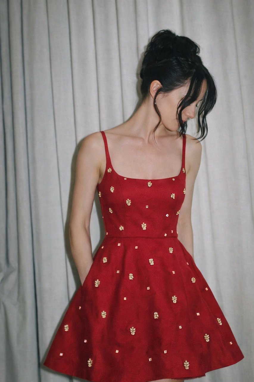 Scarlet Red Dress